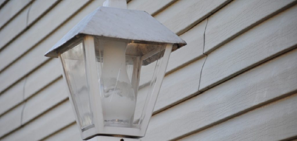 How To Install An Exterior Light Fixture On Wood Siding