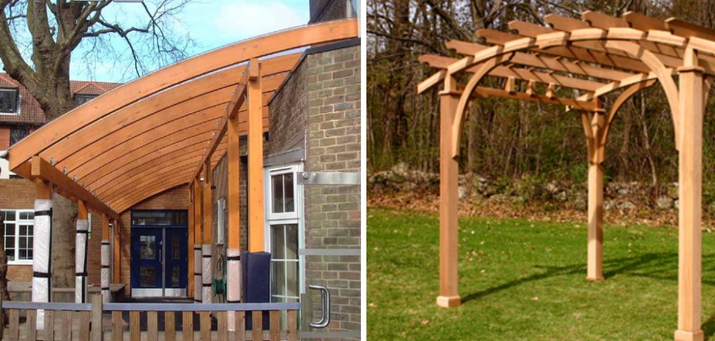 How to Make Curved Pergola Beams