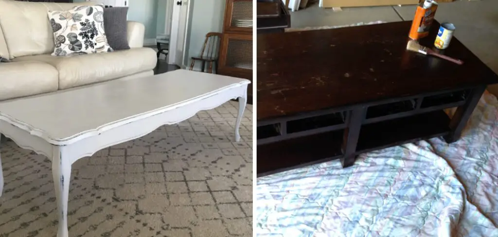 How to Paint a Coffee Table With Chalk Paint