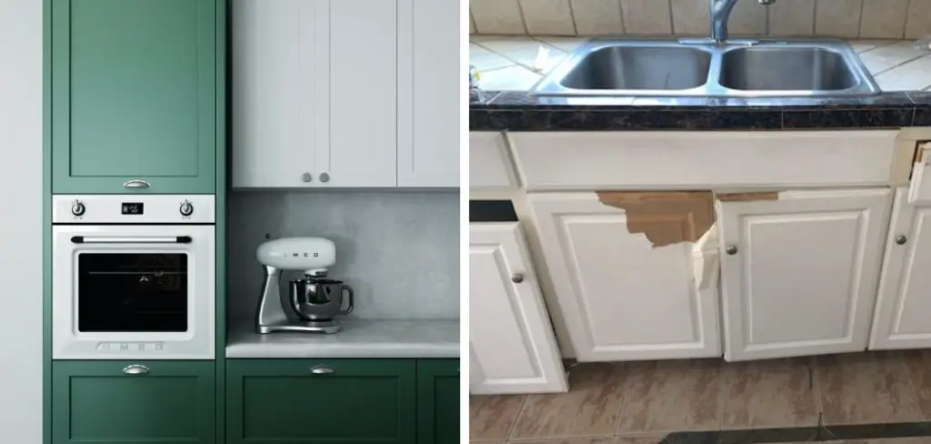 How to Repair Kitchen Cabinets With Water Damage