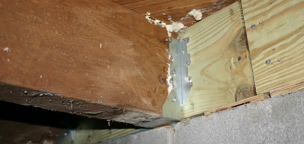 How to Support Ceiling Joists from Above