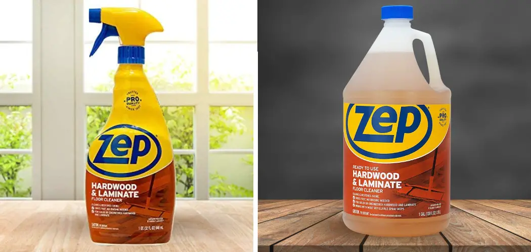 How to Use Zep Hardwood and Laminate Floor Cleaner