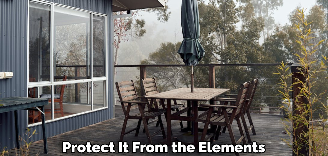 How to Waterproof a Wooden Table for Outdoor Use 8 Steps