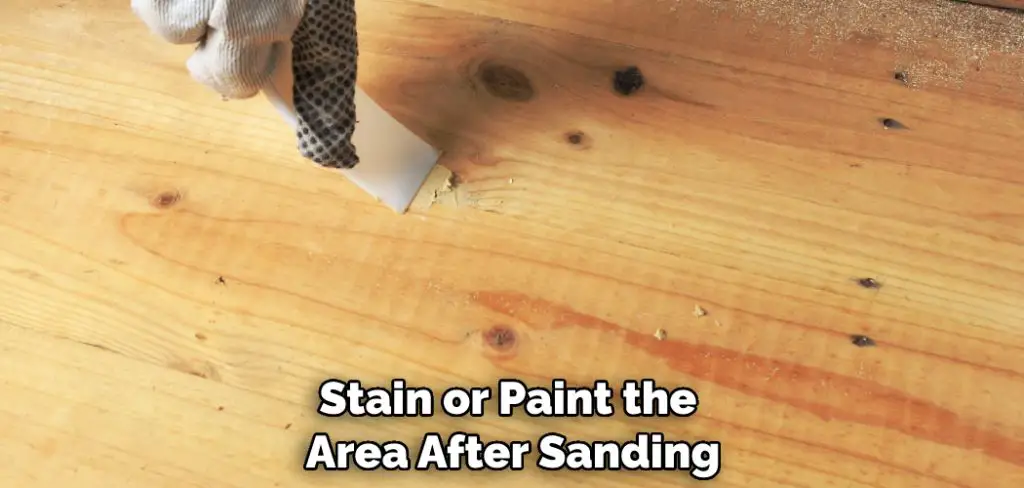 Fill in Gaps Between Pieces of Wood
