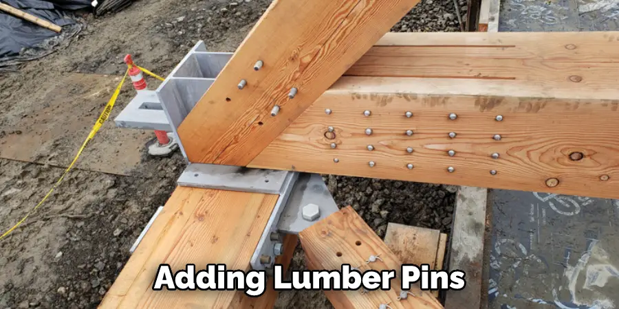 Adding Lumber Pins