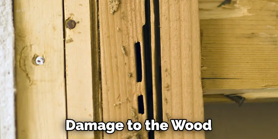 Damage to the Wood