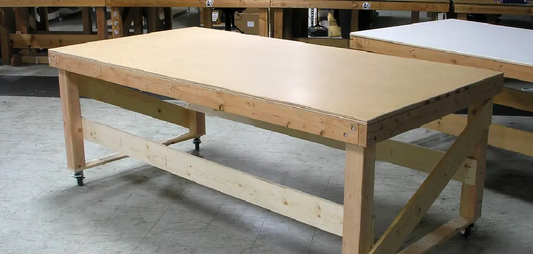 How to Finish a Plywood Workbench Top