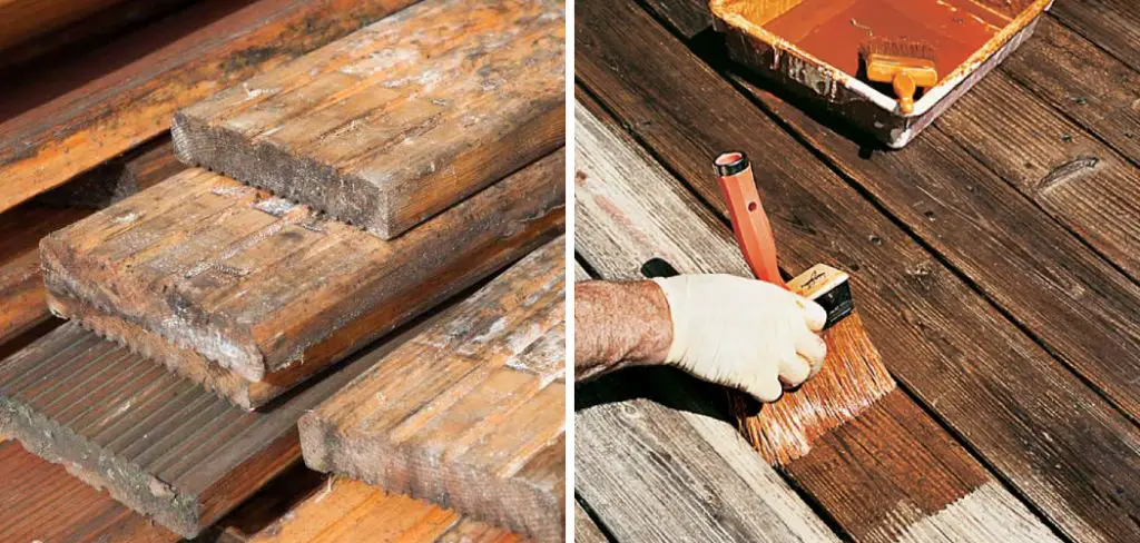 How to Fix Weathered Wood