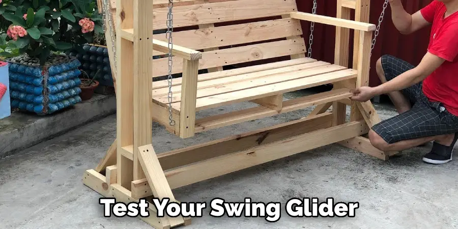 Test Your Swing Glider