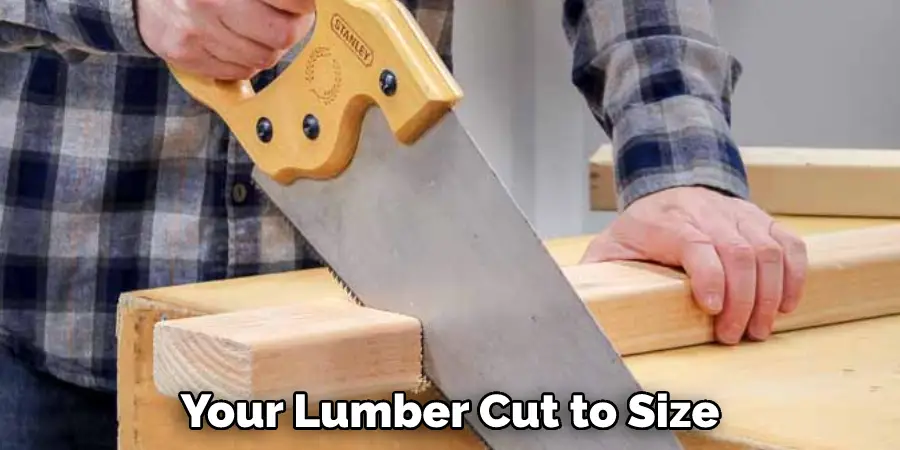 Your Lumber Cut to Size