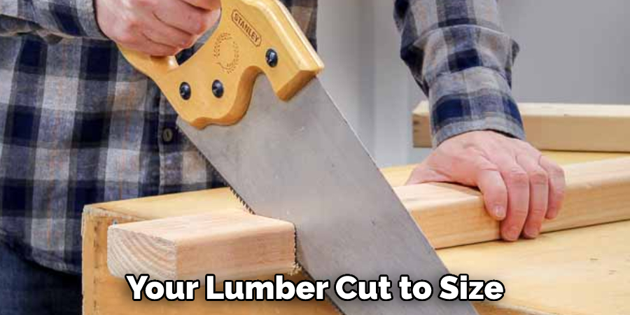 Your Lumber Cut to Size