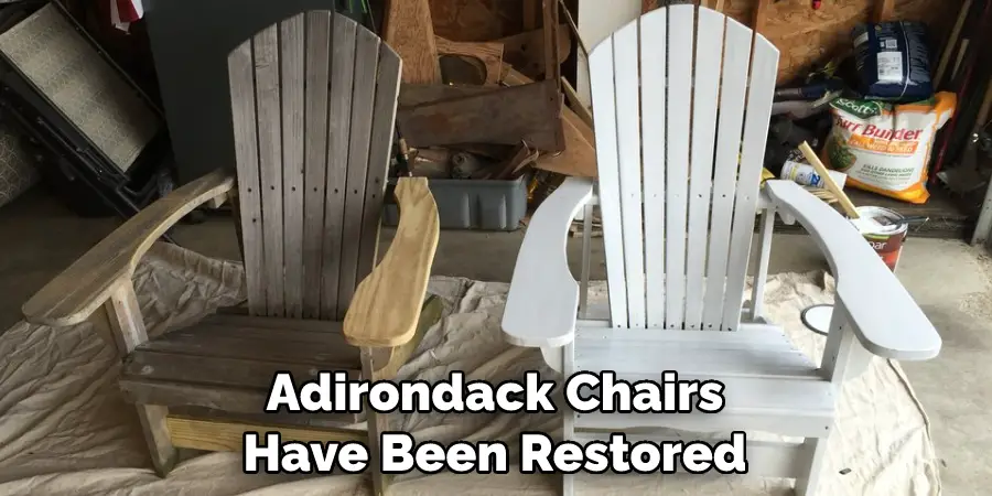Adirondack Chairs Have Been Restored
