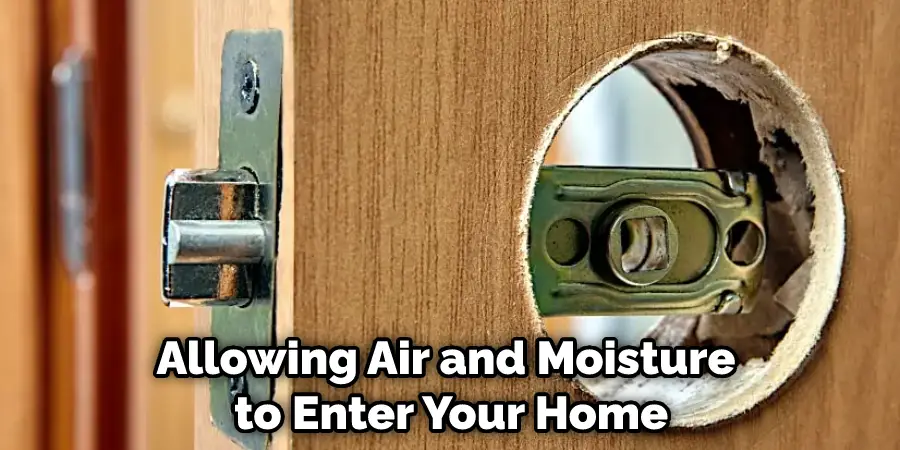 Allowing Air and Moisture to Enter Your Home