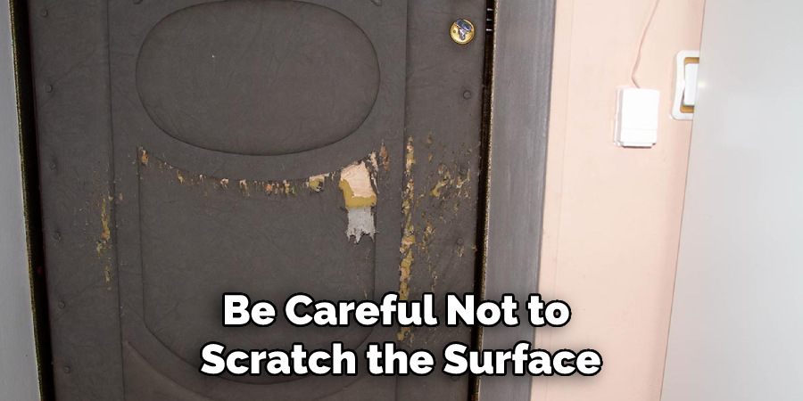 Be Careful Not to Scratch the Surface