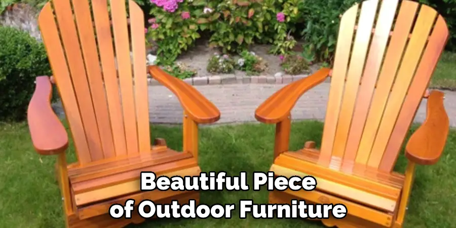 Beautiful Piece of Outdoor Furniture