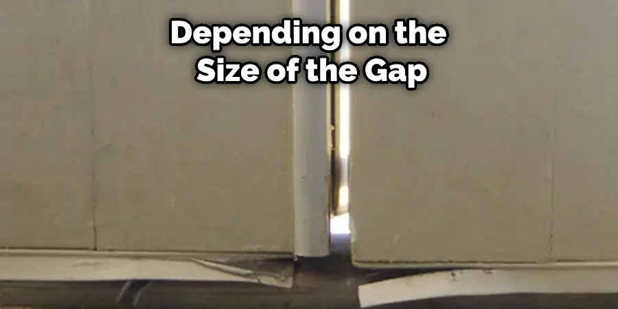 Depending on the Size of the Gap