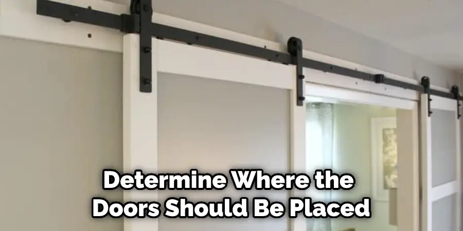 Determine Where the Doors Should Be Placed