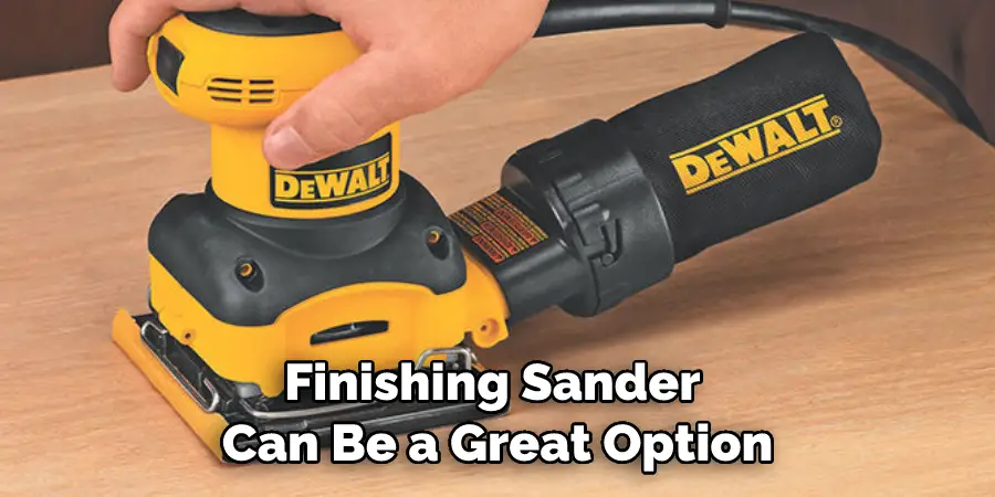 Finishing Sander Can Be a Great Option