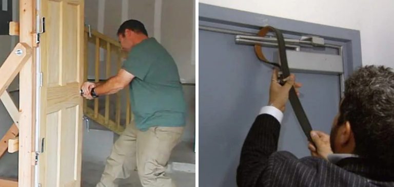 How To Barricade A Door That Opens Out