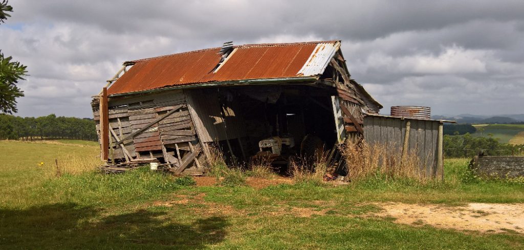 How to Fix a Leaning Shed