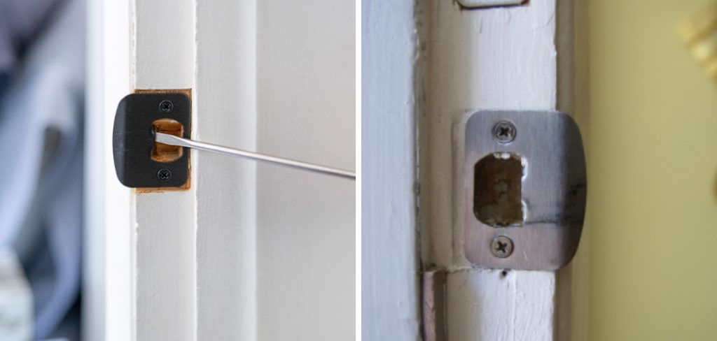 How to Fix a Loose Door Strike Plate