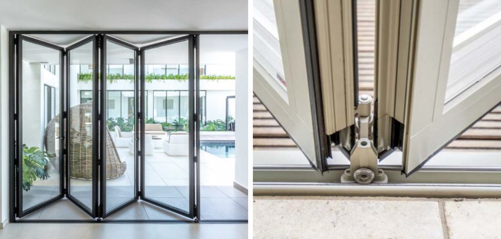 How to Hide Bifold Door Track