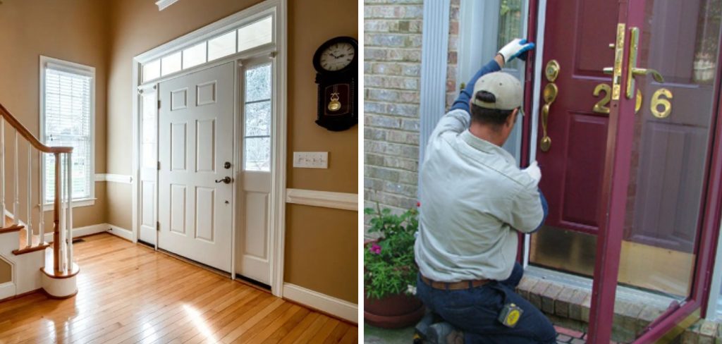 How to Insulate a Wooden Front Door