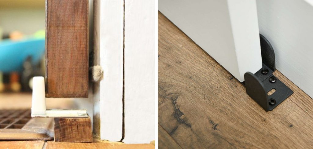 How to Keep Barn Door From Swinging