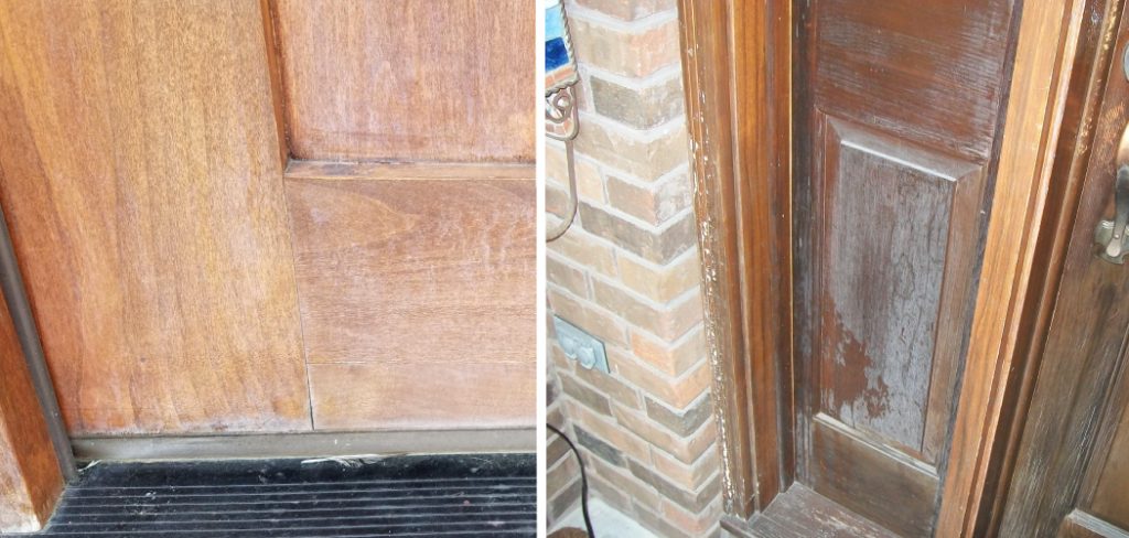 How to Protect Wood Door From Sun Damage