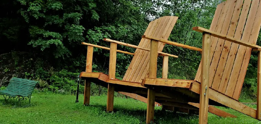 How to Restore Wood Adirondack Chairs