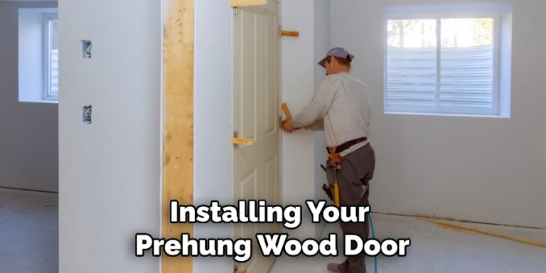 How to Install a Prehung Wood Door on Metal Studs | 10 Easy Steps