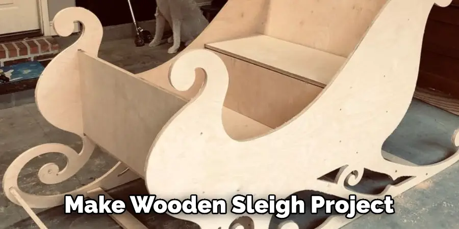 Make Wooden Sleigh Project