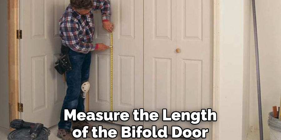 Measure the Length of the Bifold Door