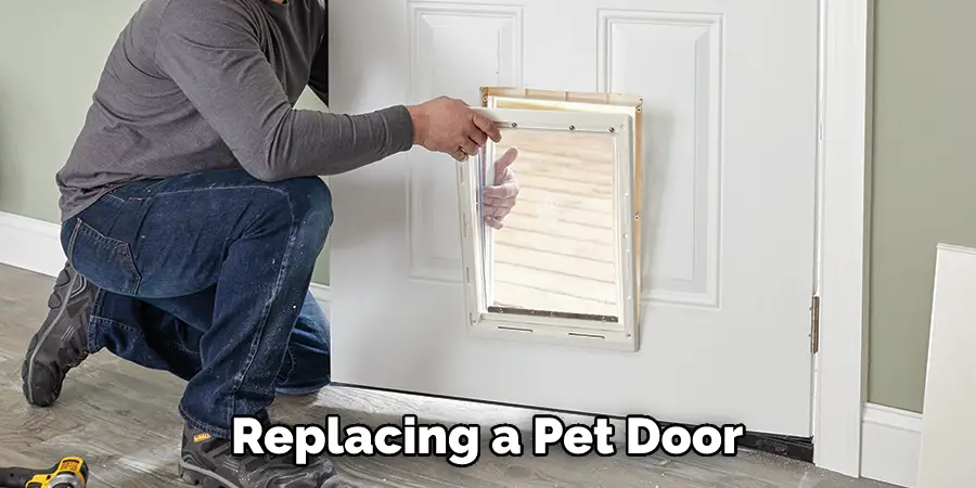 Replacing a Pet Door