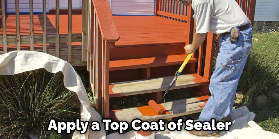  Apply a Top Coat of Sealer