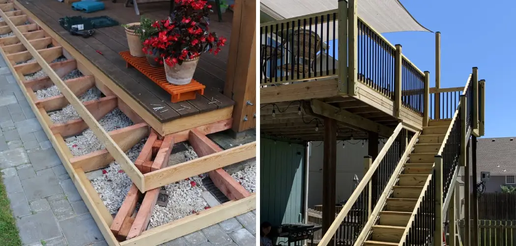 How to Build Deck Stairs Around a 90 Degree Corner