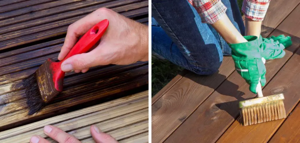 How to Oil a Deck