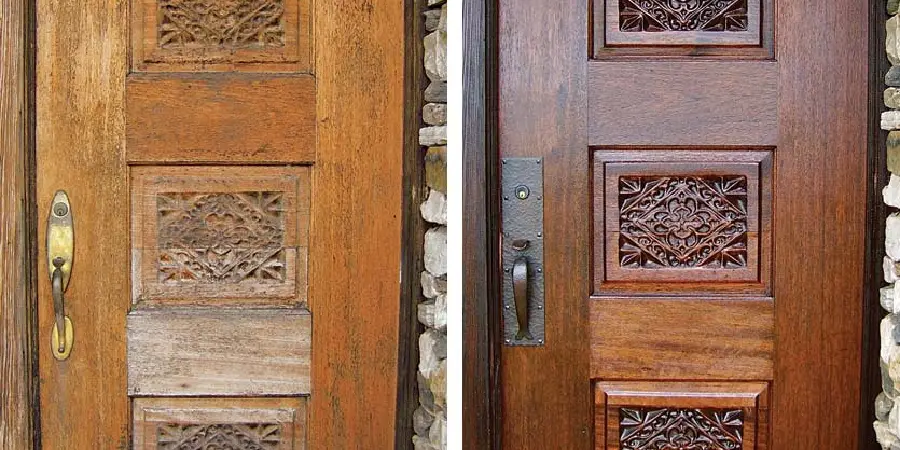 How to Restore Faded Front Door