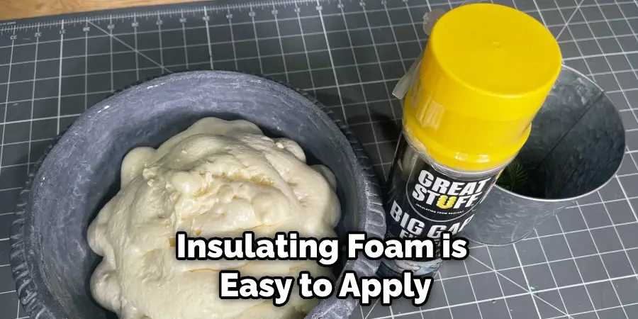 Insulating Foam is Easy to Apply