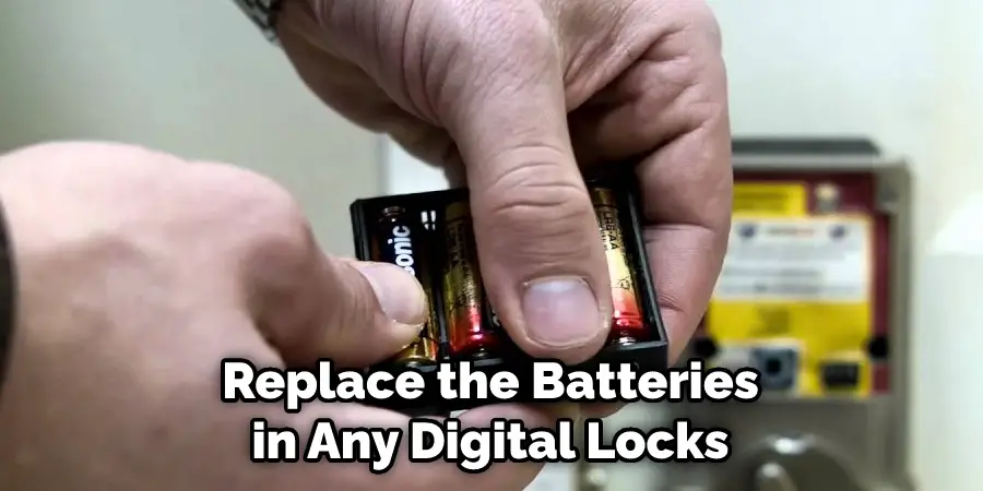  Replace the Batteries in Any Digital Locks