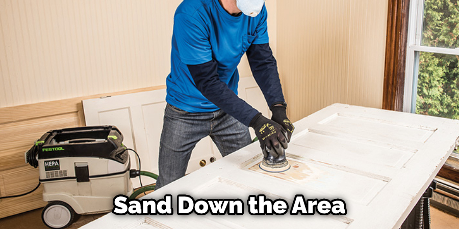 Sand Down the Area