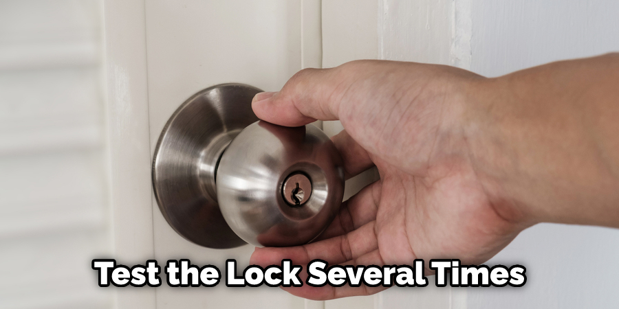 Test the Lock Several Times