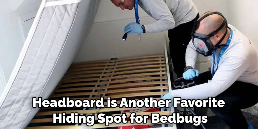 Headboard is Another Favorite Hiding Spot for Bedbugs