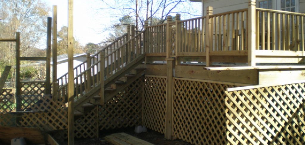 How to Cover Under Deck