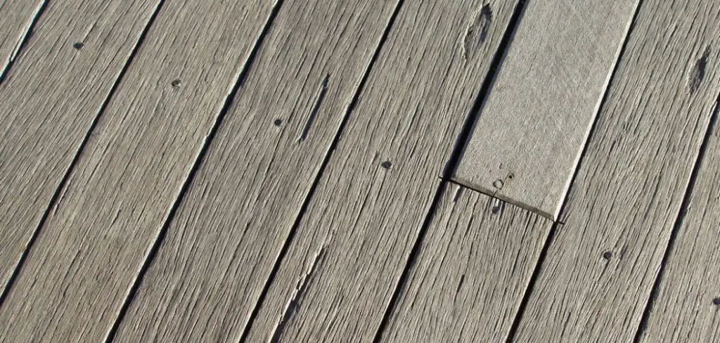 How to Fix Curled Up Deck Boards