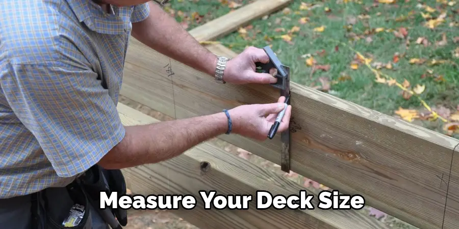 Measure Your Deck Size