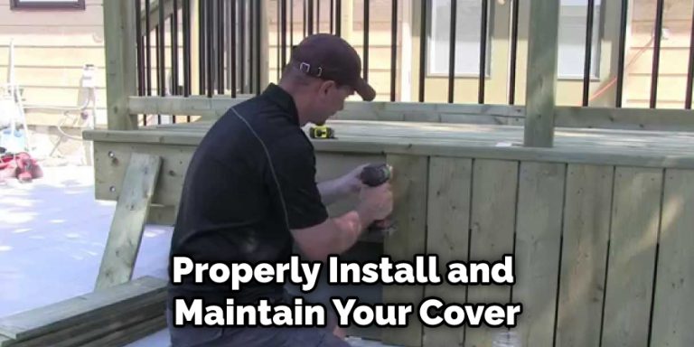 How to Cover Under Deck | 10 Easy Steps (2025)