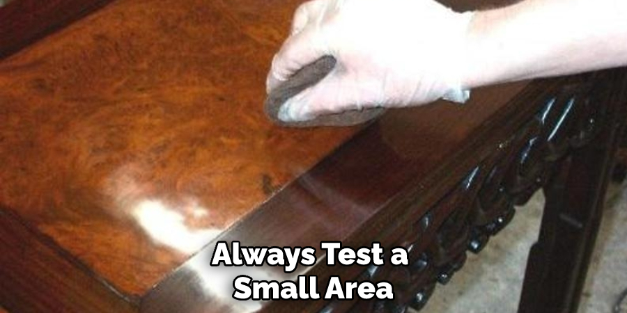 Always Test a Small Area