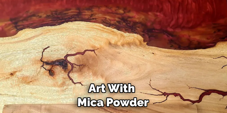 Art With Mica Powder