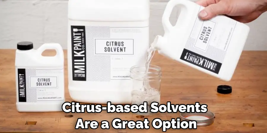 Citrus-based Solvents Are a Great Option
